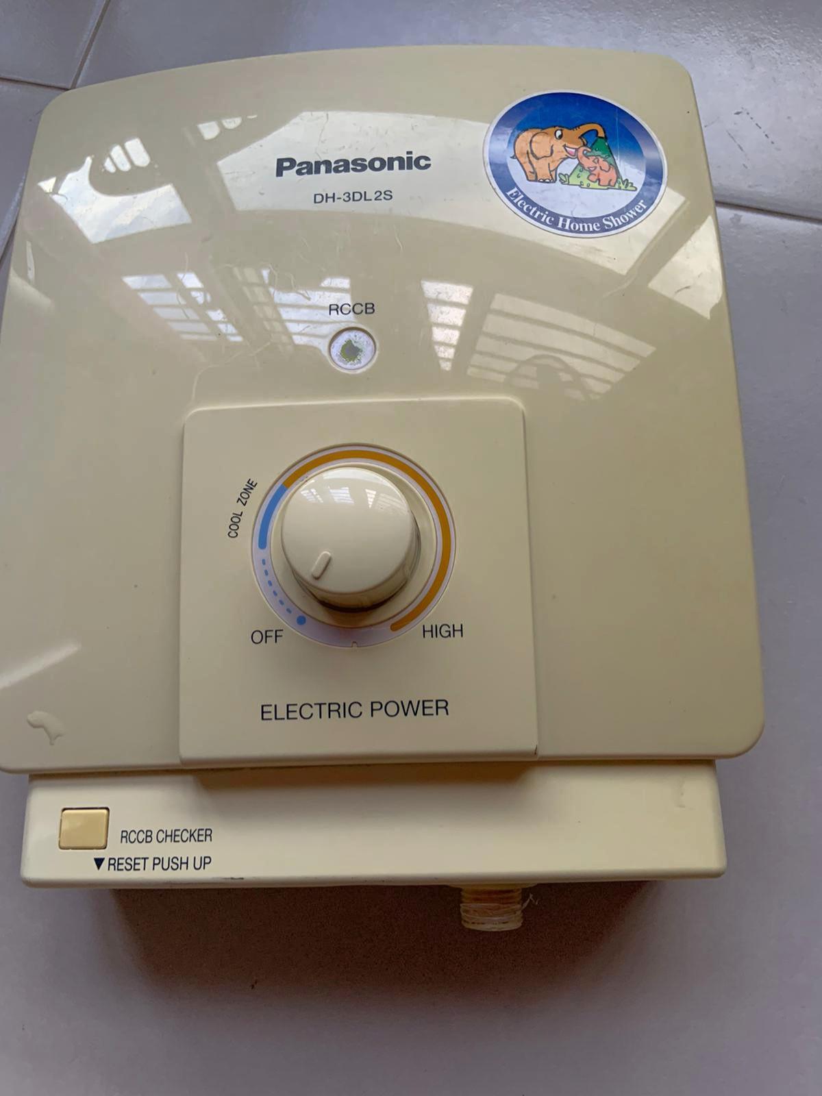 Panasonic DH3DL2S Instant Water Heater, TV u0026 Home Appliances, Water Heater  u0026 Instant Showers on Carousell