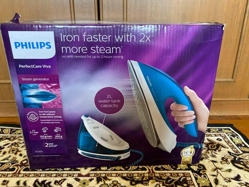 Philips iron faster with cheap 2x more steam