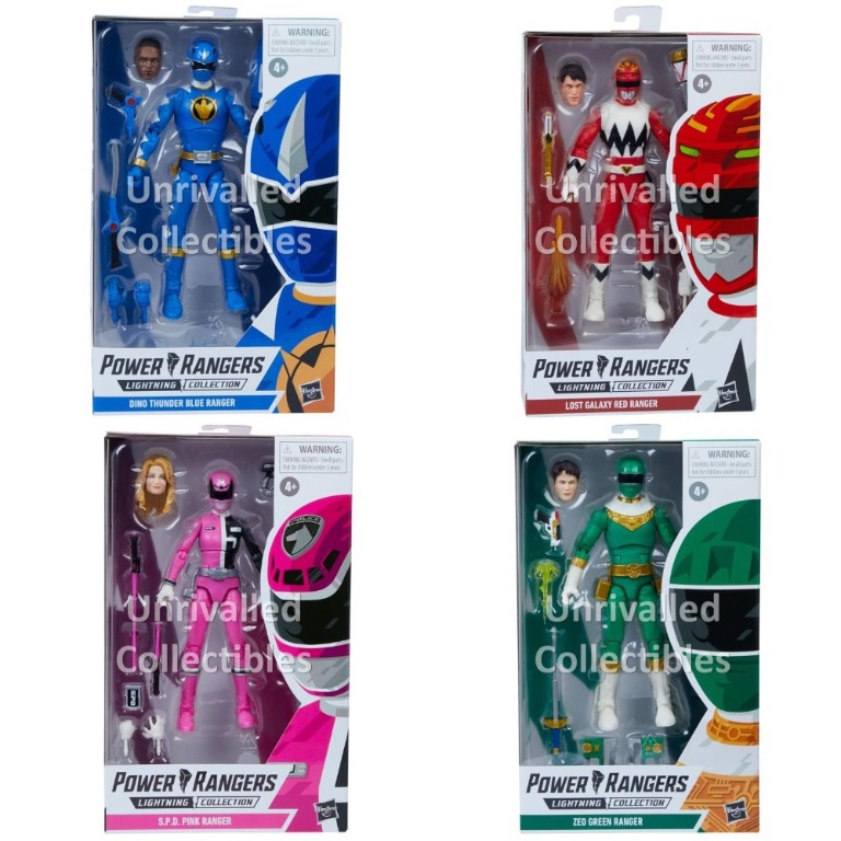 [In Hand] Hasbro Power Rangers Lightning Collection PRLC 6 inches scale ...