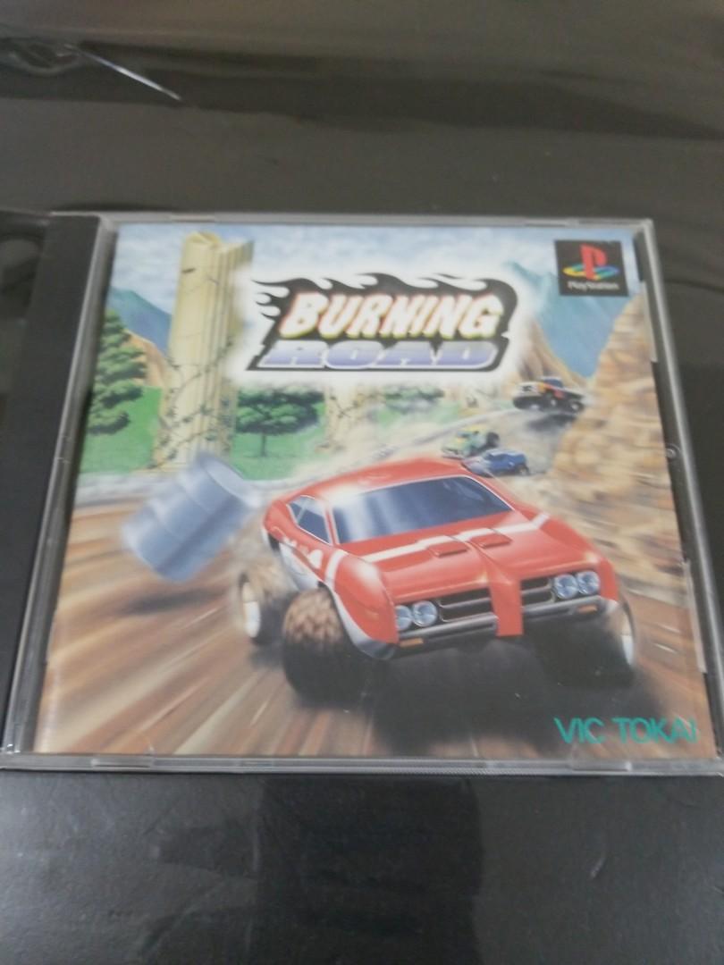 Ps Burning Road 中古japan 遊戲機 遊戲機遊戲 Carousell