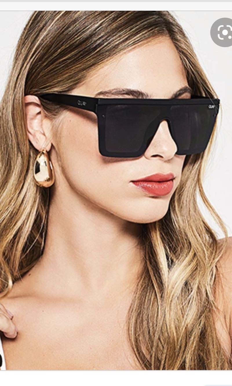 Quay Australia Hindsight sunglasses in black