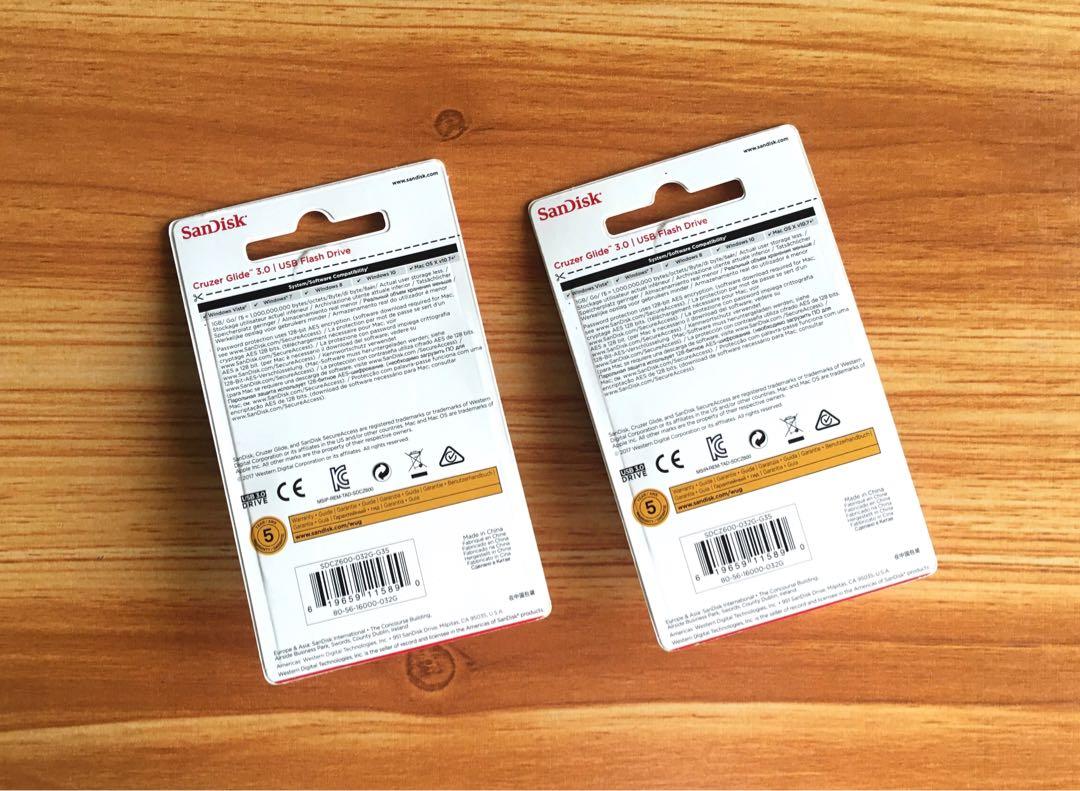 SanDisk 32gb 3.0 USB flash drive (Category: Hard Disks & Thumbdrives) located in Tagkawayan. Submitted by _millieee (Listing ID 1036818593, Image 2). Description: SanDisk Cruzer Glide 3.0 USB flash drive 32gb 2 pieces available Authentic and sealed .