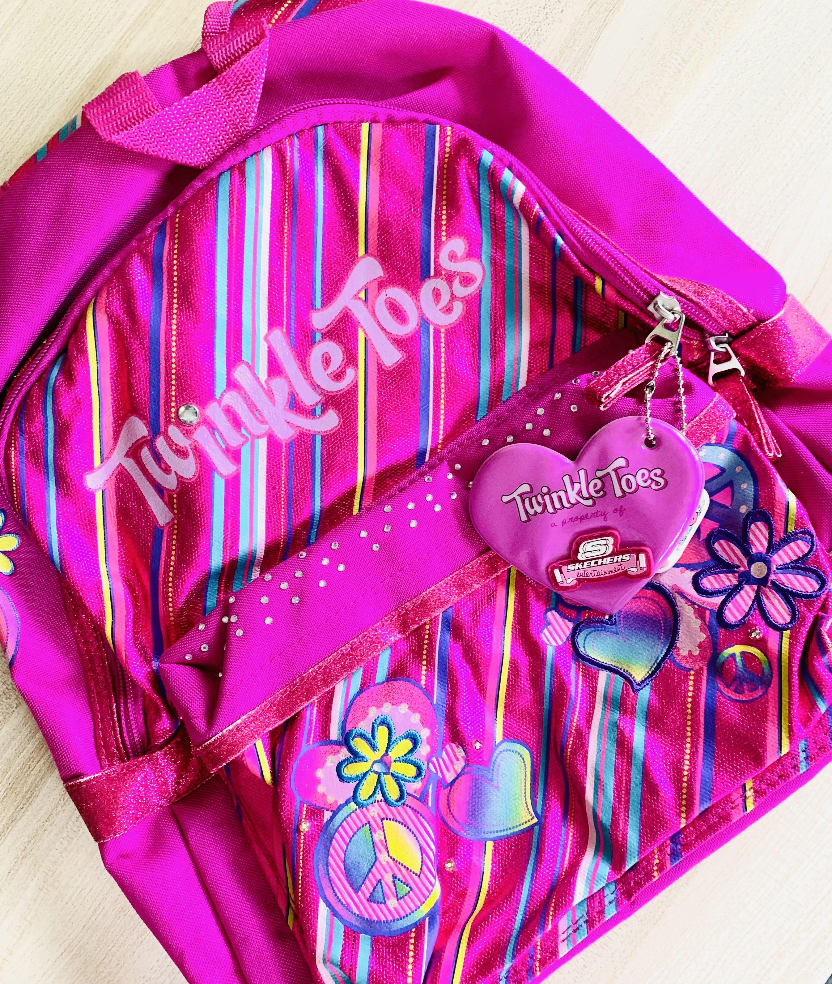 Skechers twinkle cheap toes backpack