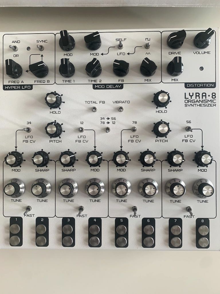 Soma Laboratory Lyra-8 Organismic Synthesizer, Hobbies & Toys, Music ...