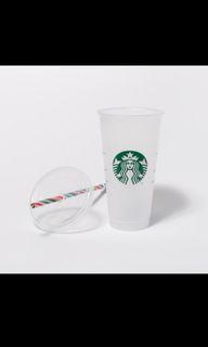 Starbucks Singapore Cup with Candy Straw