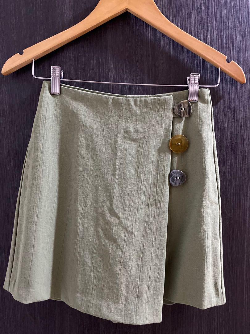 Khaki skorts for women clearance