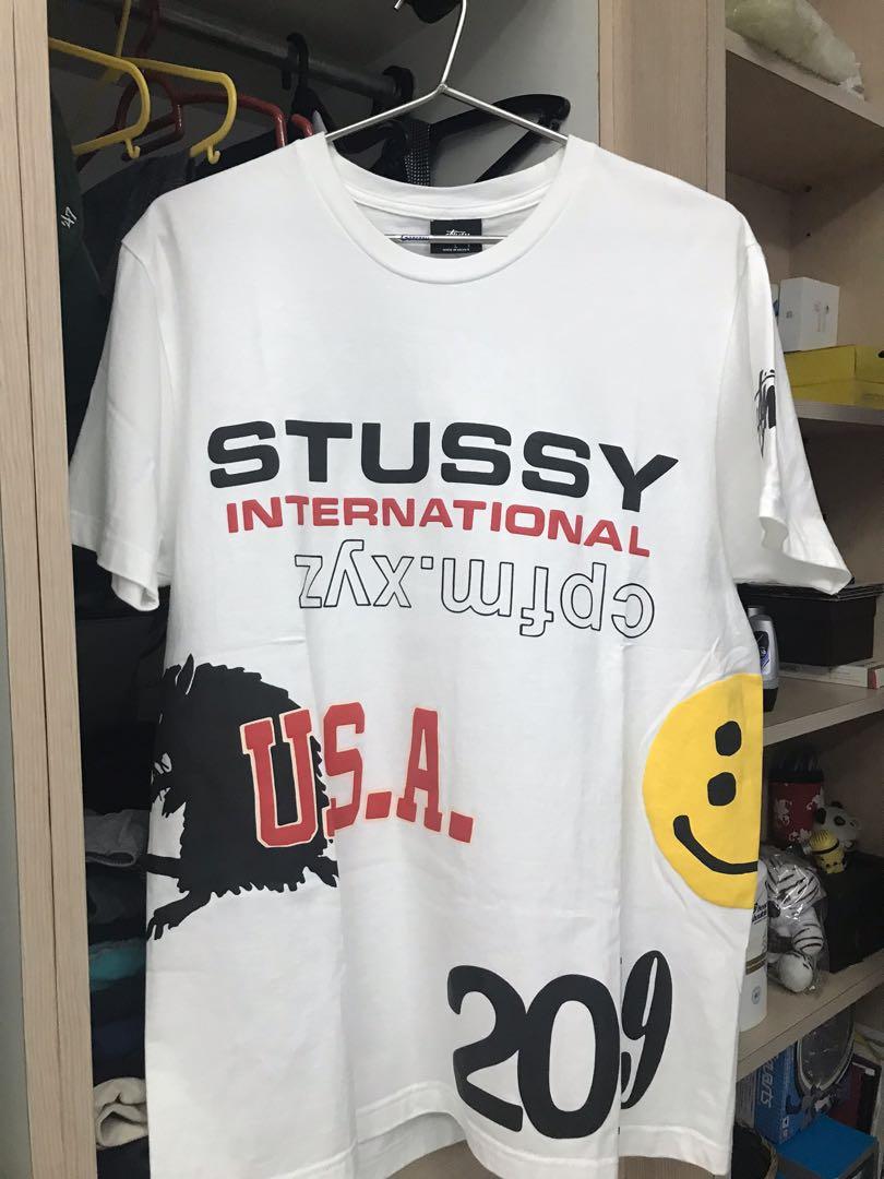 Stussy X Cactus Plant Flea Market USA 2019 White Tee Authentic