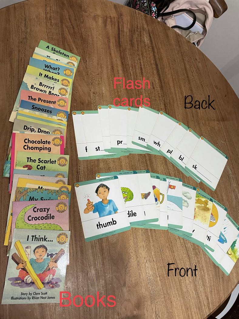 Sunshine Phonics Letter Blend Books (Complete Set), Hobbies & Toys, Books &  Magazines, Children's Books On Car
ousell