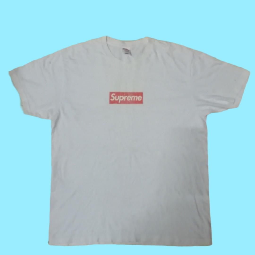 Supreme box logo 20th anniversary Men s Fashion Tops Sets