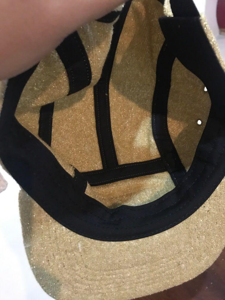 Supreme Glitter Terry Camp Cap