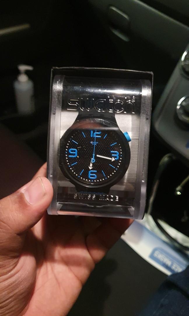 Montre Swatch Big Bold BBBlue SO27B101 - Bijoux de Mode