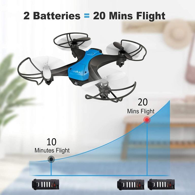 tech rc Mini Drone for Kids 20mins Long Flying Time Altitude Hold