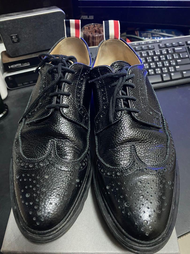 Thom browne leather discount shoes