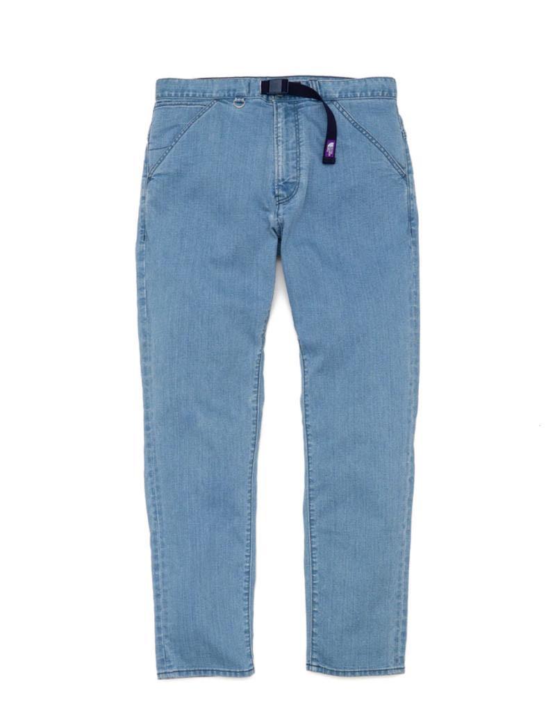 TNF JPN Purple Label CoolMax Webbing Belt Denim Pants NT5050N, 男裝, 褲＆半截