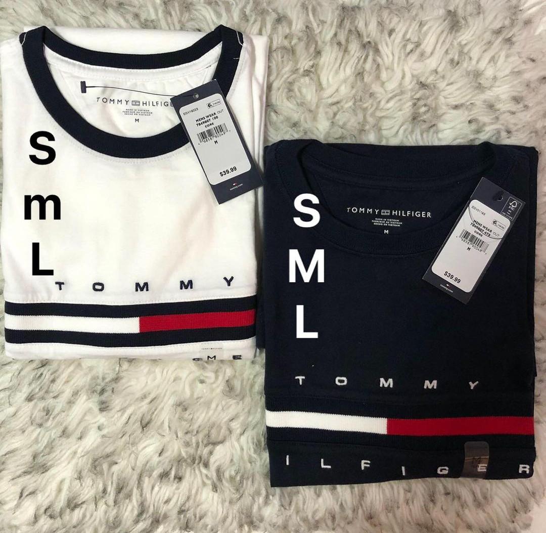 Tommy Hilfiger T-shirt, Men's Fashion, & Sets, Tshirts & Polo Shirts on Carousell