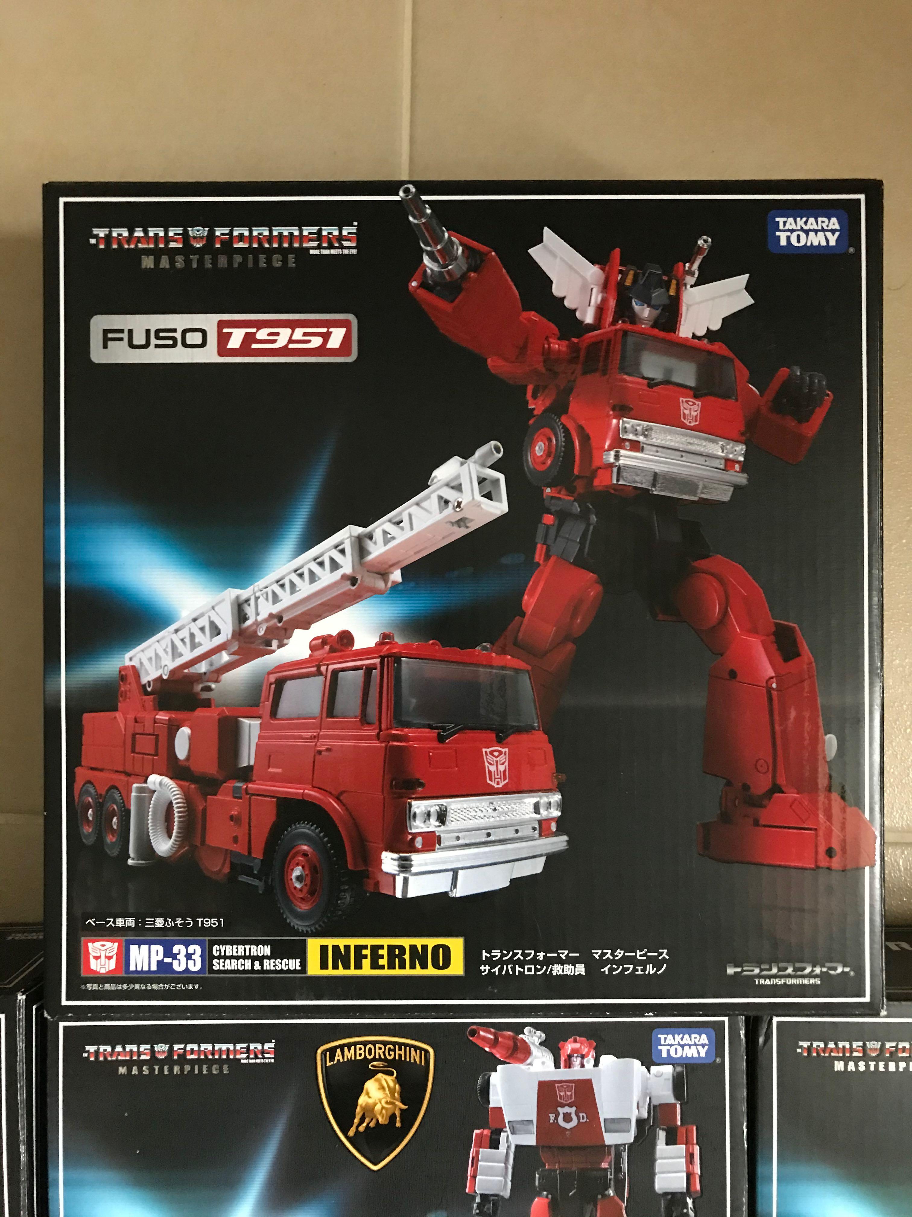 Transformers Masterpiece Mp 33 Inferno Hobbies Toys Toys Games On Carousell
