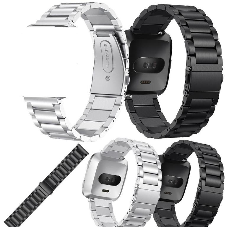 Fitbit versa leather band store
