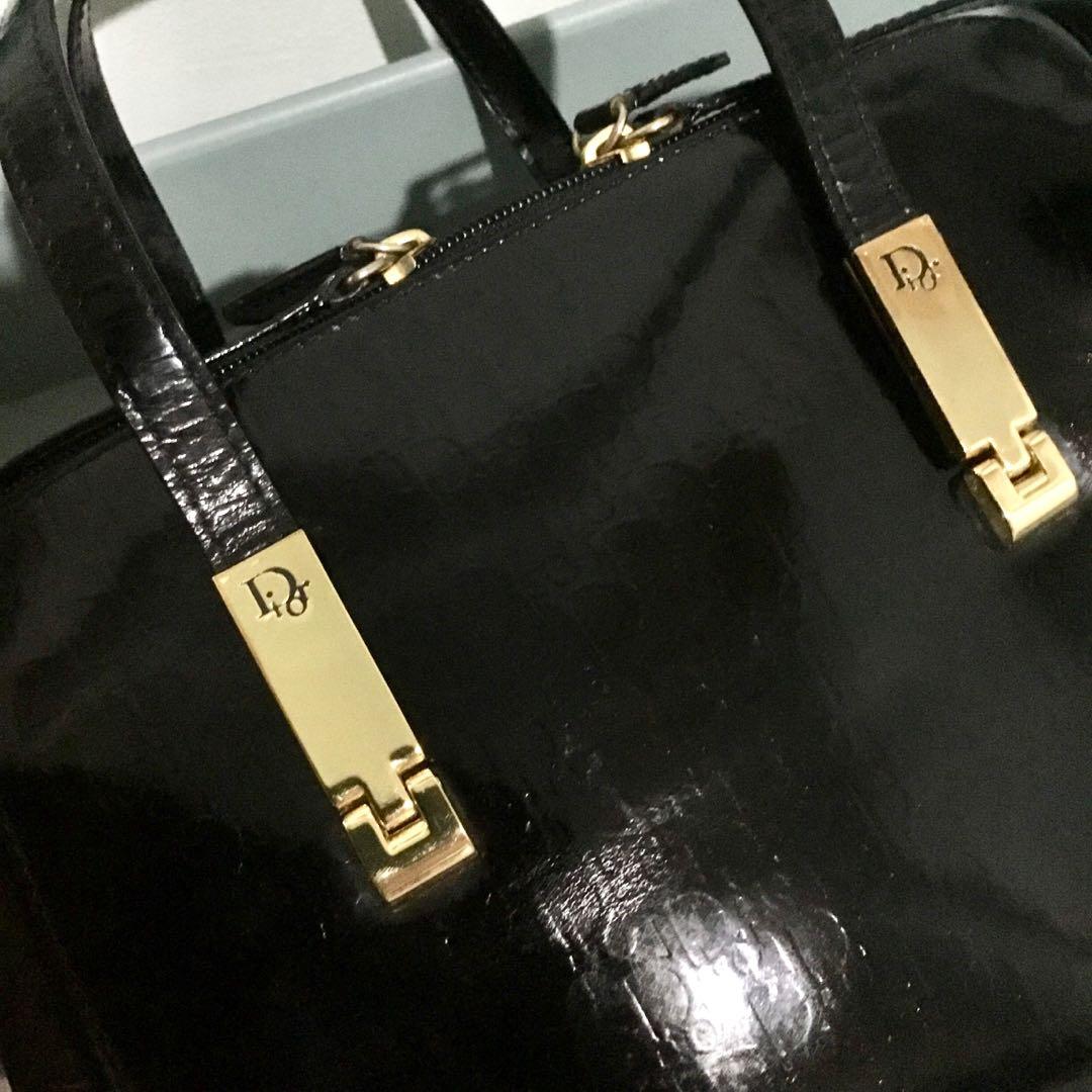 Vintage Dior handbag (Category: Luxury Bags & Wallets) located in Davao. Submitted by erysiphylothrix (Listing ID 1056742011, Image 3). Description: Vintage Christian Dior Zipper has letter markings In pristine condition.