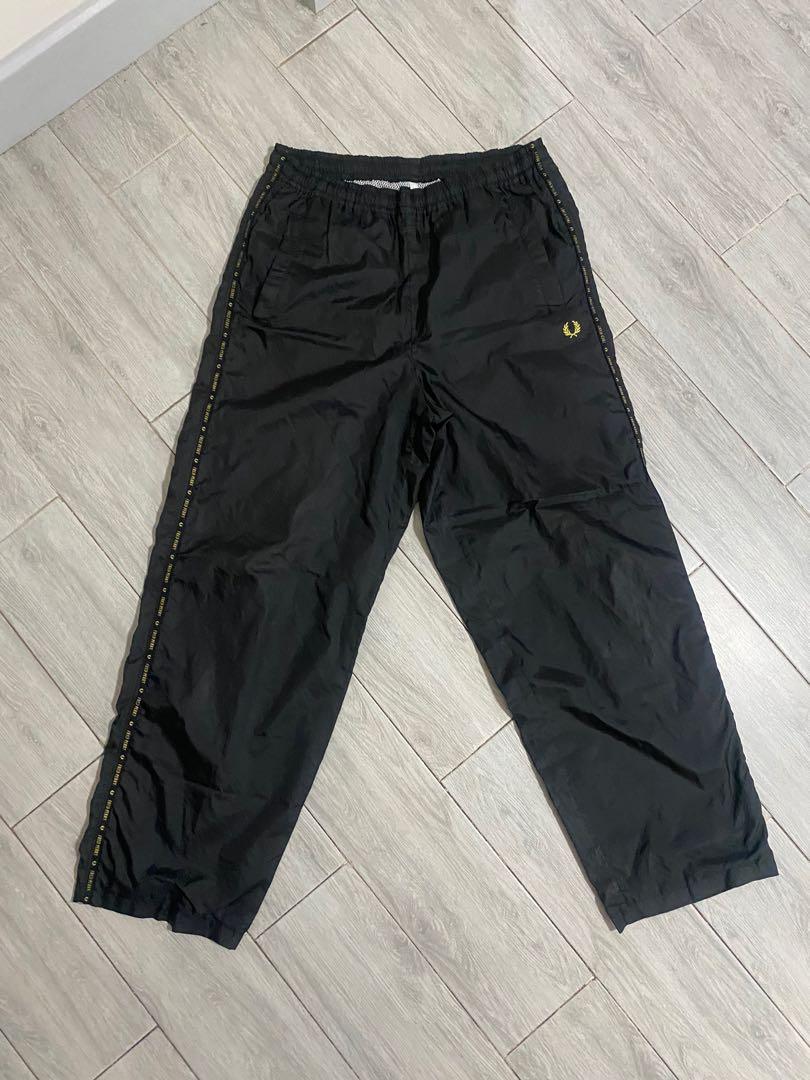 fred perry taped track pants
