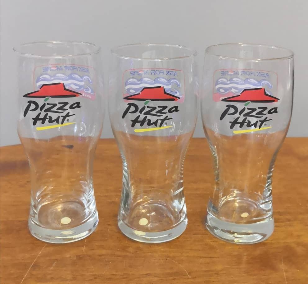 Vintage Pizza Hut Pepsi Millennium 2000 glass cup, Hobbies & Toys ...