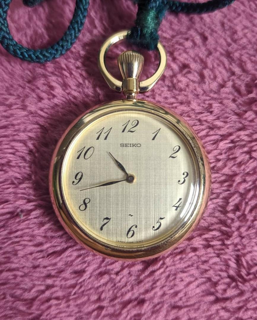 Vintage seiko pocket 2025 watch