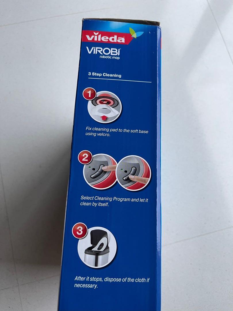 Vi2 Robi VIROBi Robotic Mop (Automatic Floor Cleaner), TV & Home Appliances ...