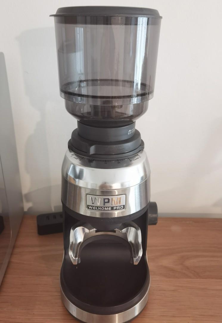 WPM Welhome ZD17N Conical Burr Coffee Grinder, TV & Home Appliances