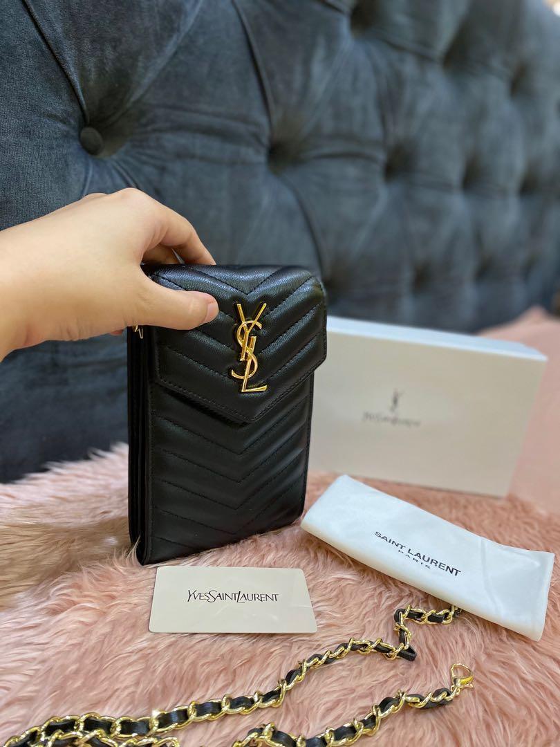 ysl cell phone bag