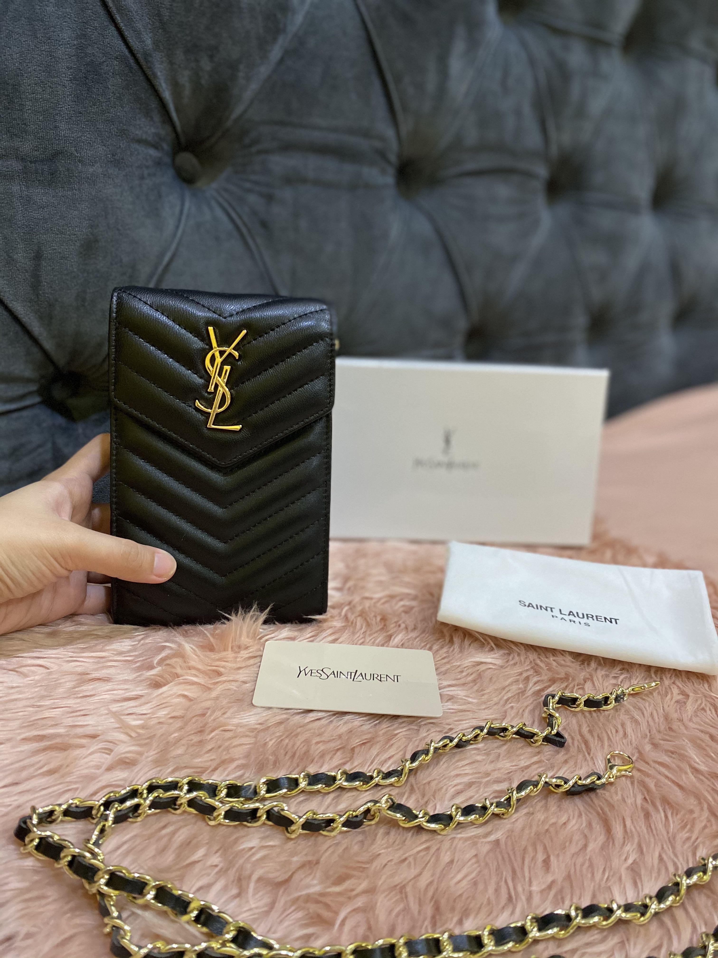 ysl cell phone bag