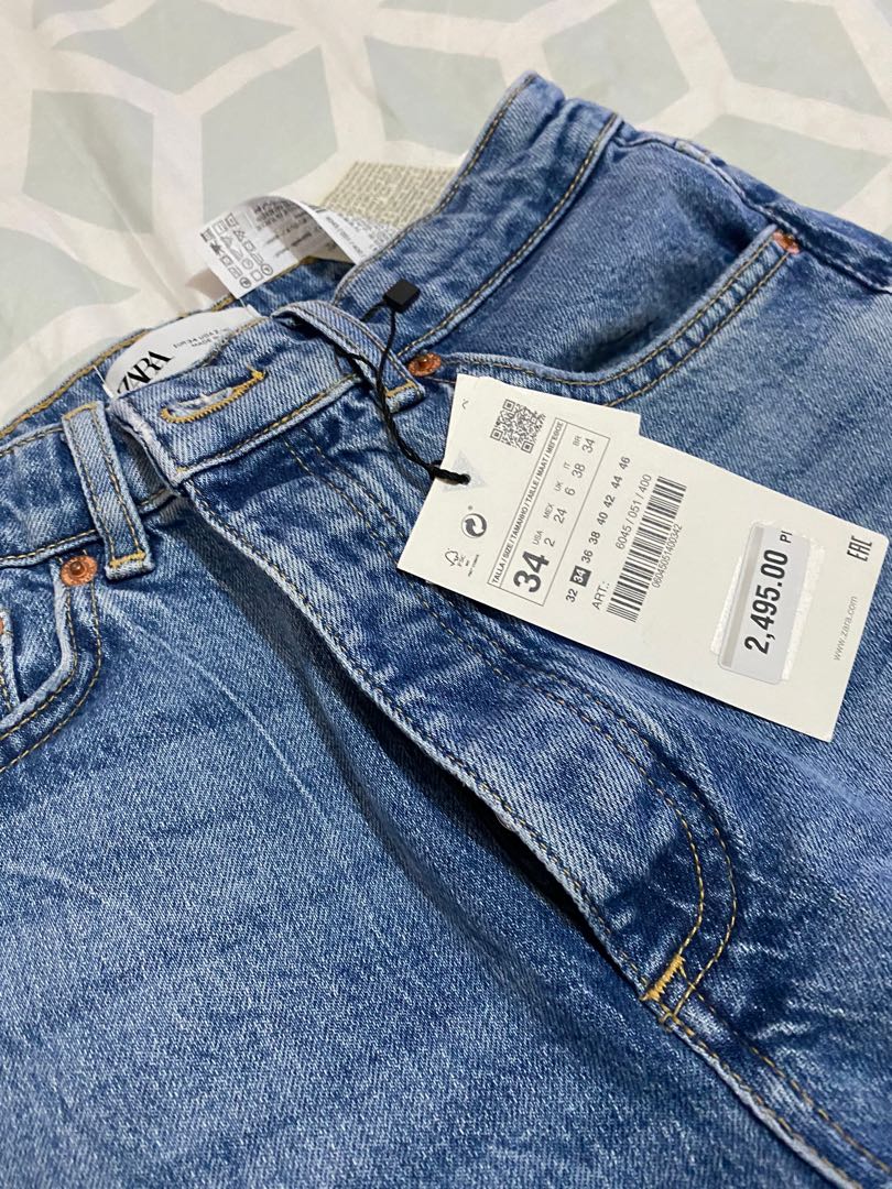 zara slim boyfriend jeans beach blue