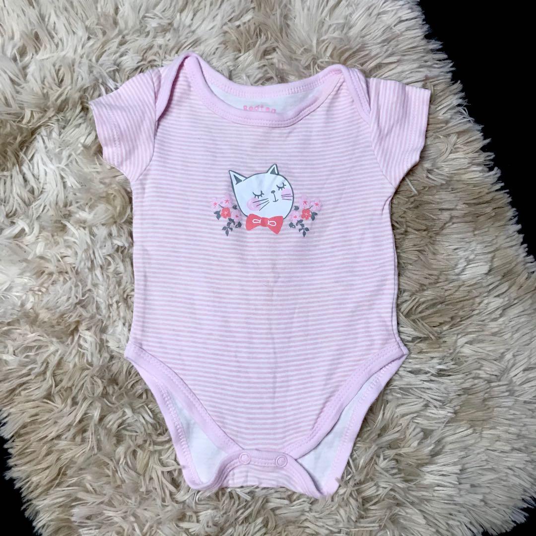 red bodysuit baby girl