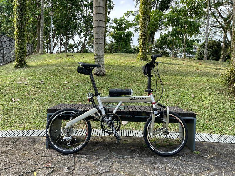 18 inch folding best sale bike