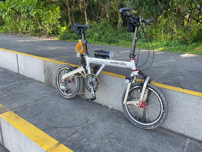 18 inch Rhine folding bike not Birdy Sports Equipment Bicycles Parts Bicycles on Carousell