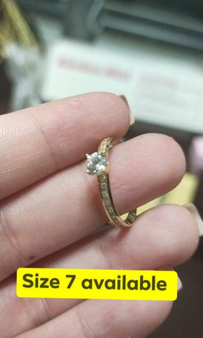 18k gold ring sales with stone