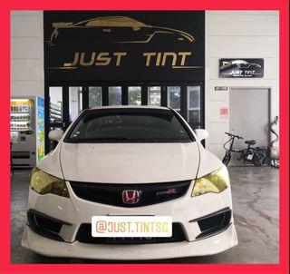 ✨ 2023 PROMO UP TO 39% OFF FULL CAR WINDOW TINT / WNDOW TINTING / PRIVACY TINT FOR CAR & VAN / IR97% UV99% NANO CERAMIC FILM / SOLAR FILM FOR HONDA CIVIC TYPE-R ✨