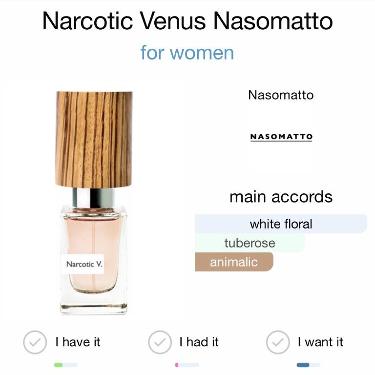 分裝試香] Narcotic Venus Nasomatto Decants Samples 香水版小樣 