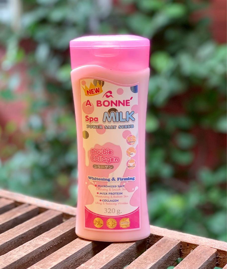 A Bonne' Salt Scrub Double Collagen (Category: Beauty Enhancer & Weight Management) located in Manila. Submitted by foodhaveit24 (Listing ID 1057012284, Image 1). Description: .