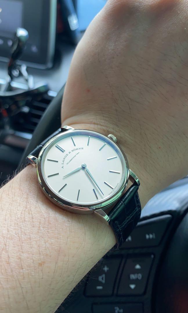 A Lange Sohne Saxonia Thin 37mm Mobile Phones Gadgets Wearables Smart Watches On Carousell