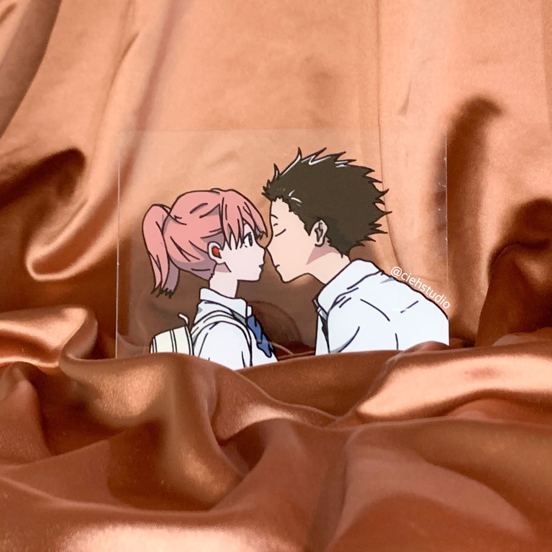 A Silent Voice Shouko Shoya Hobbies Toys Stationary Craft Art Prints On Carousell Koe no katachi shoya shoko fight.