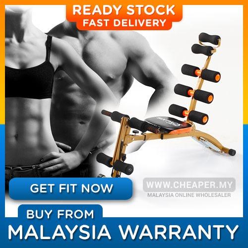 FULL SET] Fitness Equipment Sport Workout Gym AB Six Pack