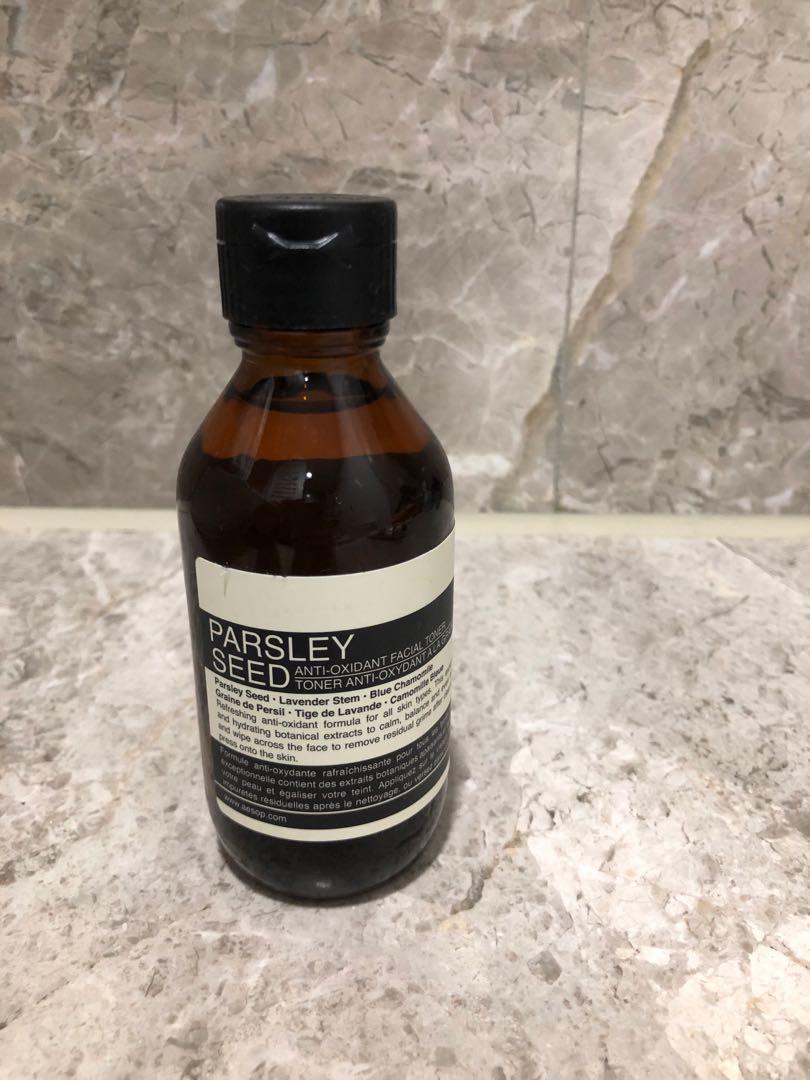 aesop parsley seed toner