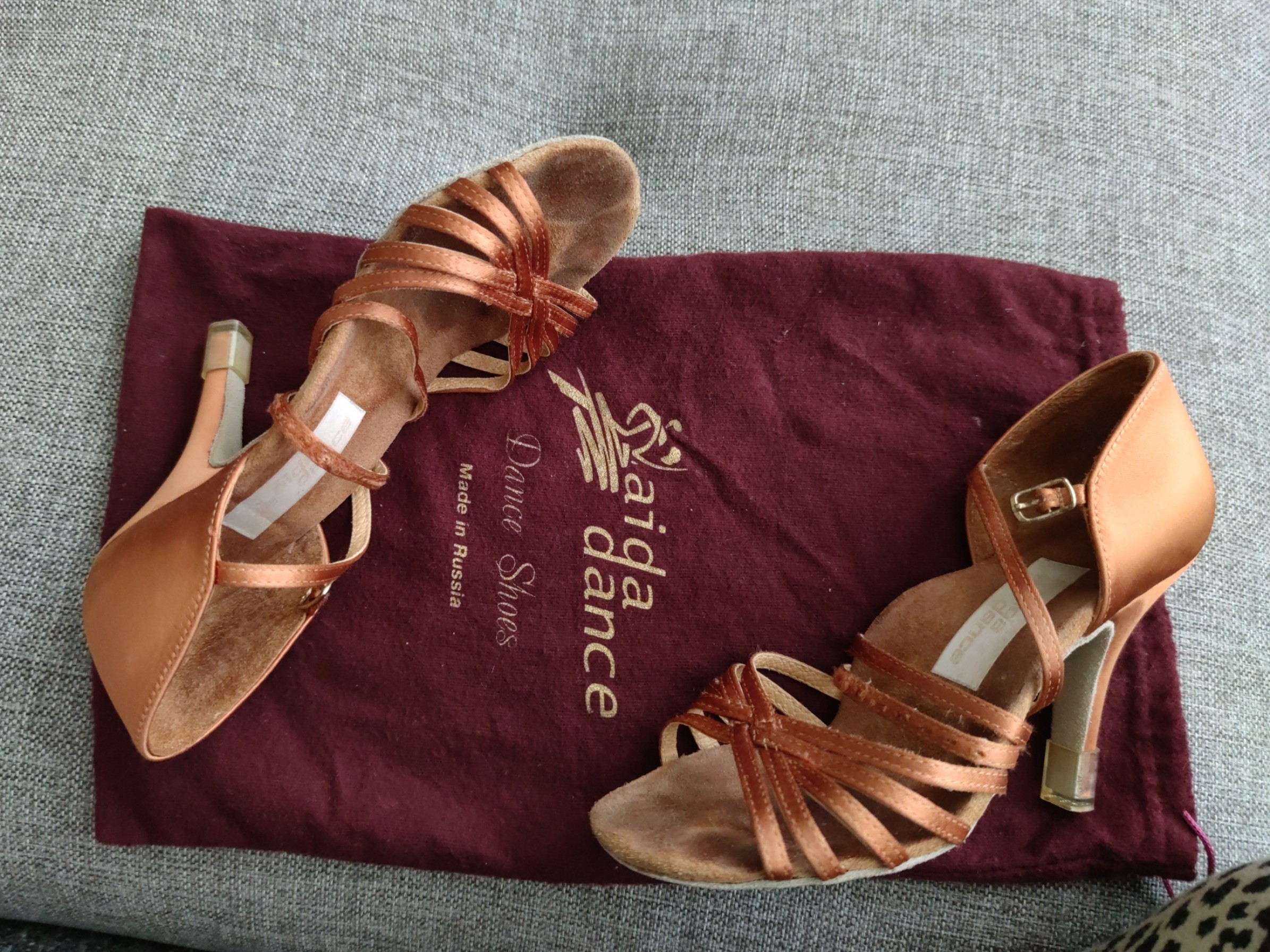 Aida latin dance shoes, 女裝, 鞋, 高跟鞋- Carousell
