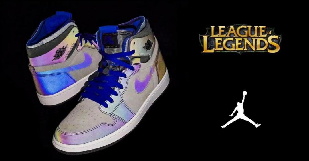 Air Jordan 1 Zoom Comfort x League of Legends World Championship, Men's  Fashion, Footwear, Sneakers on Carousell