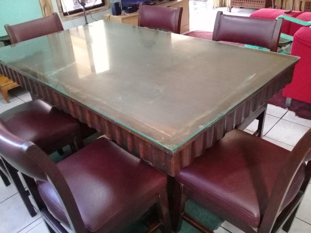 Antique Narra Dining Table (6seater)hi, Furniture & Home Living