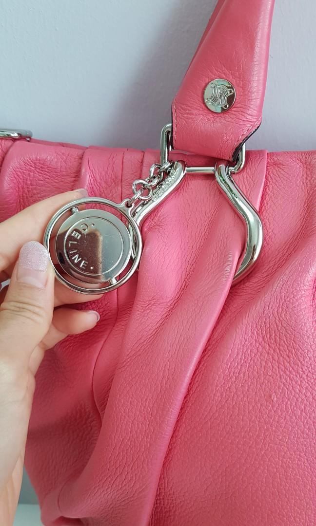 Authentic Celine pillow bag in pink