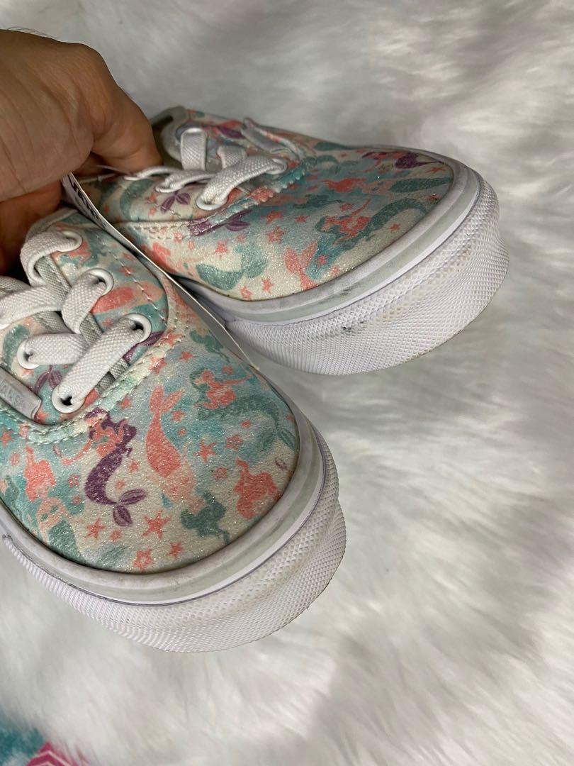 Vans authentic mermaid outlet glitter skate shoe