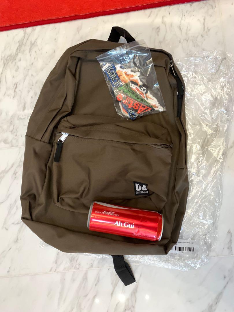 CACTUS JACK BACKPACK WITH PATCH SET OFFICIAL MERCH Astroworld Travis Scott