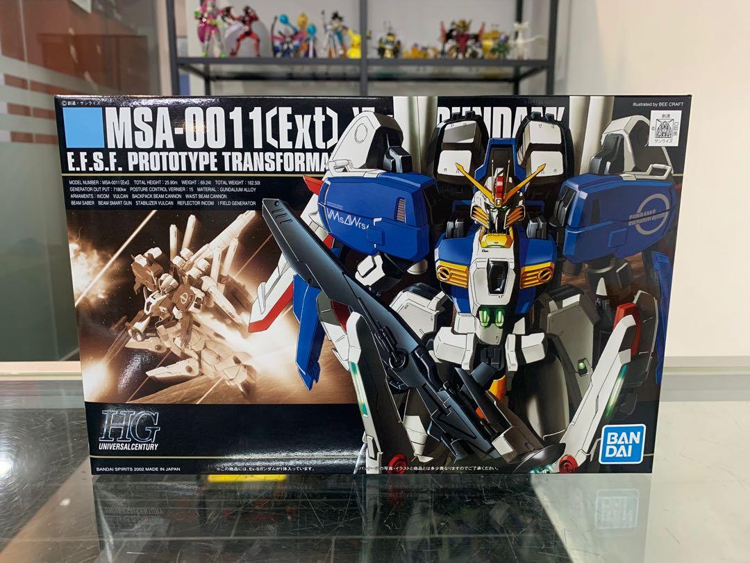Bandai Msa 0011 Ext Ex S Gundam Hguc Toys Games Action Figures Collectibles On Carousell