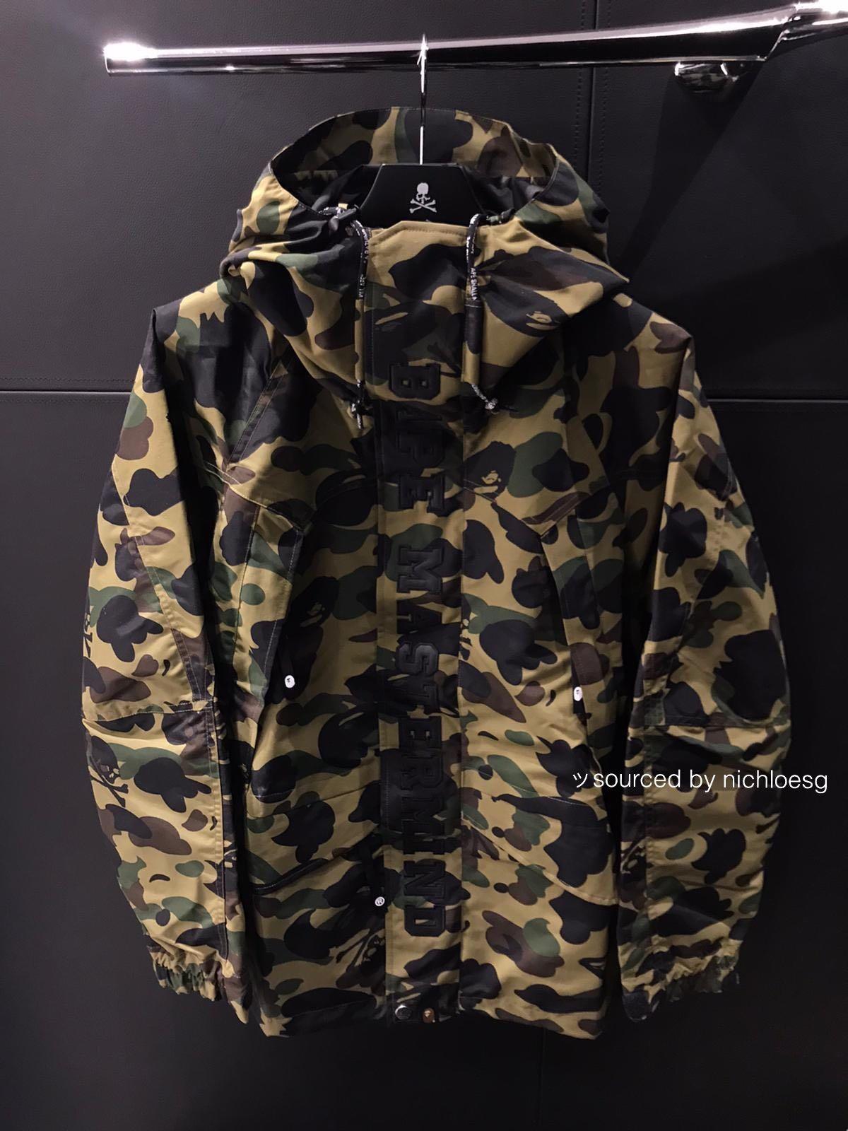 bape mastermind snowboard jacket