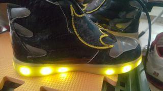 Batman shoes with led lights